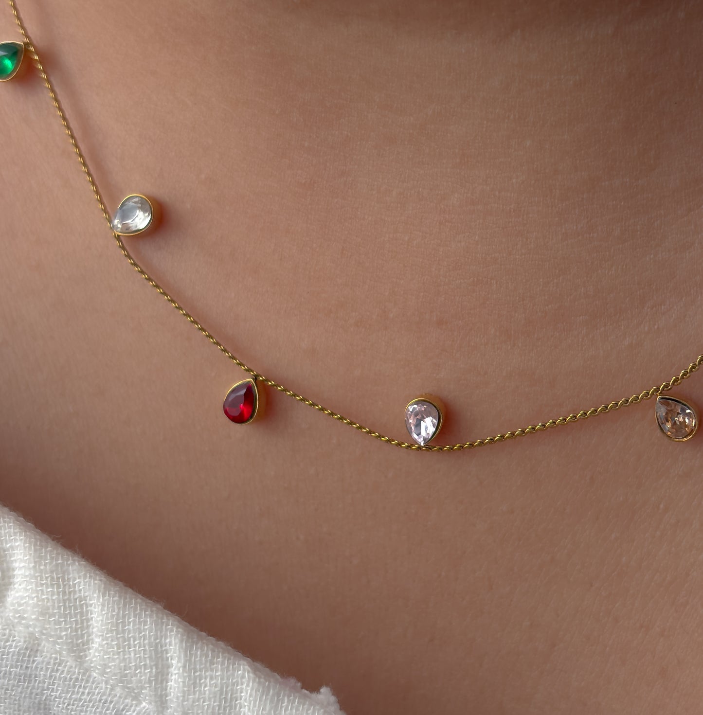 Multi-Drop Necklace