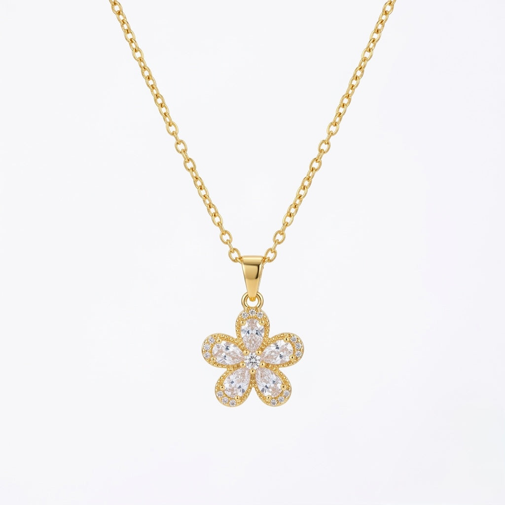 Daisy dew necklace