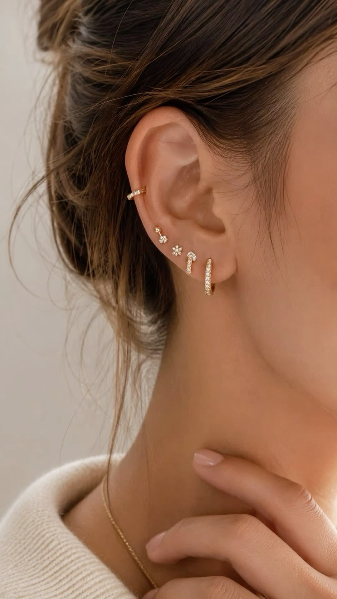 Minimal ear accessories
