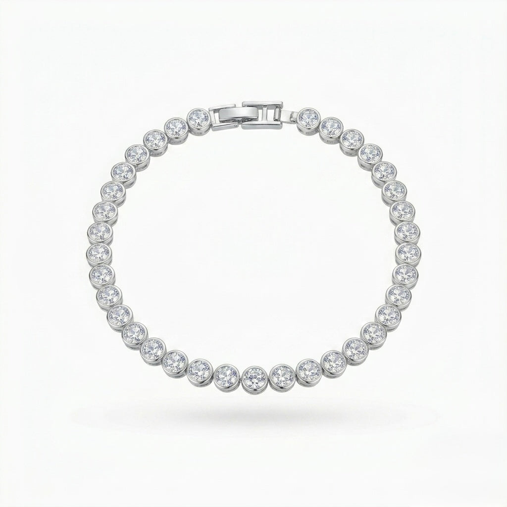 Bubble ice tennis bracelet