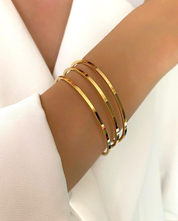 Minimal bangles set of 3