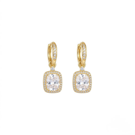 Snow princess earrings