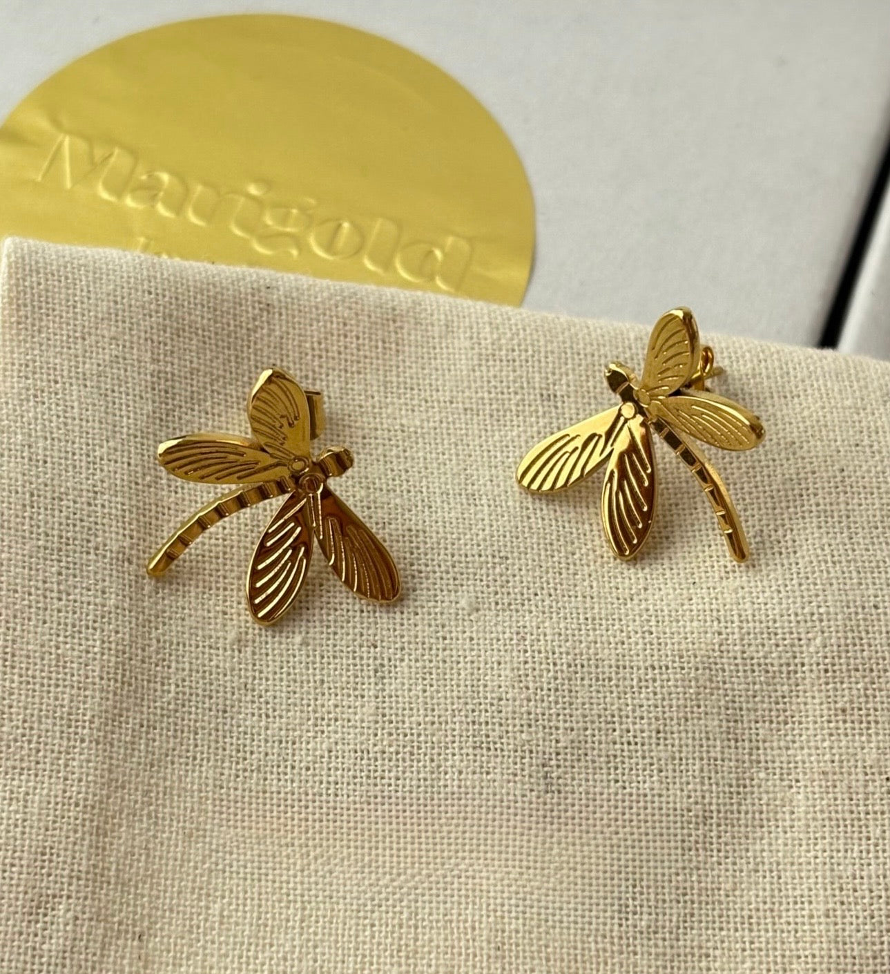 Dragonfly earrings