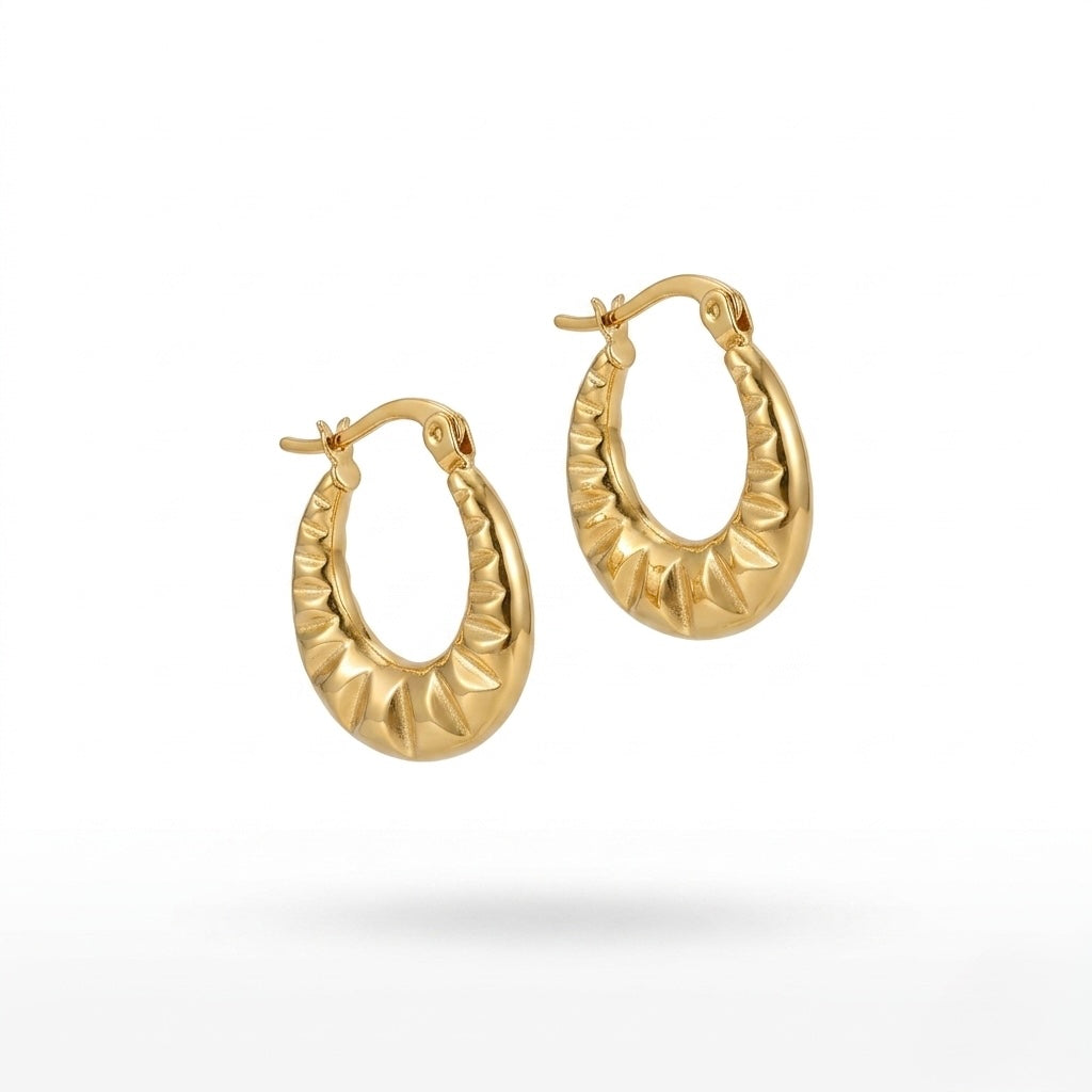 Sunburst Hoops