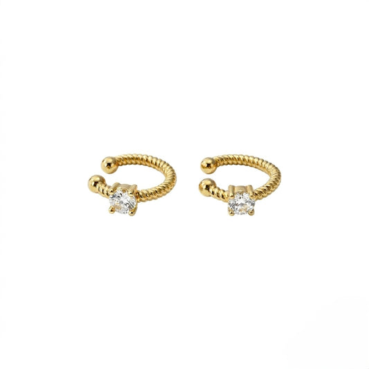 Mini rope earcuffs