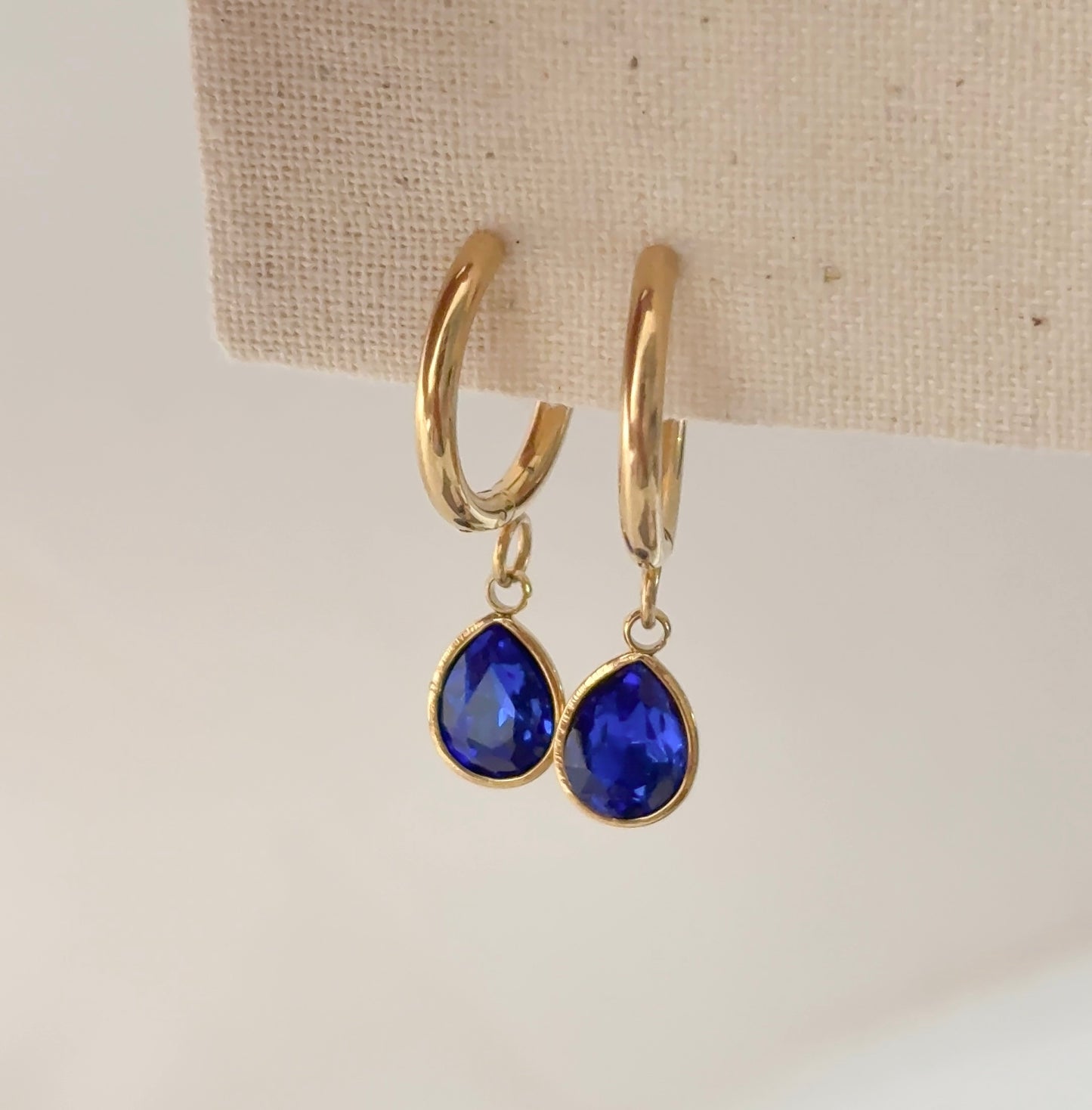 Deep sea huggies earrings