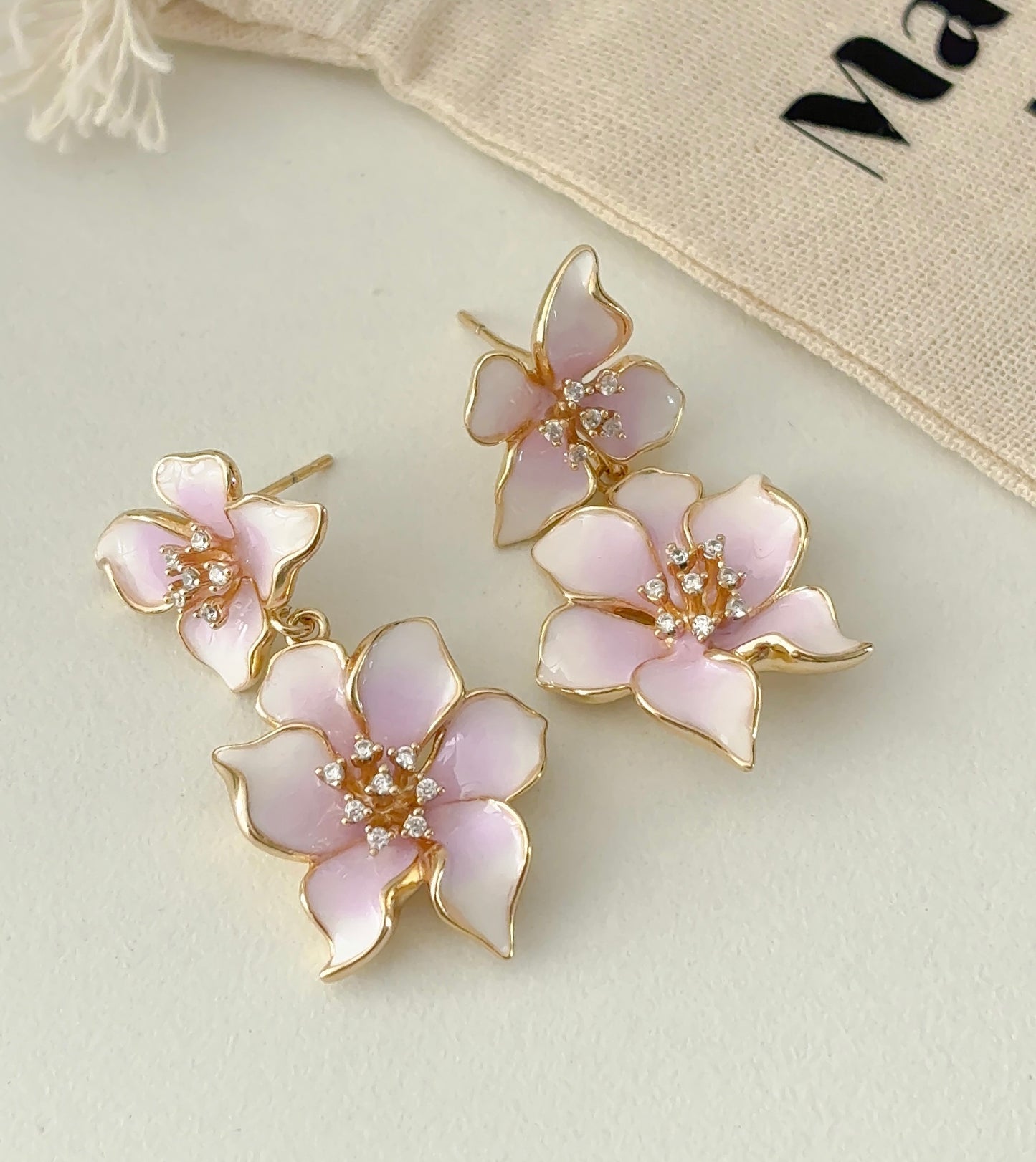 Sakura earrings