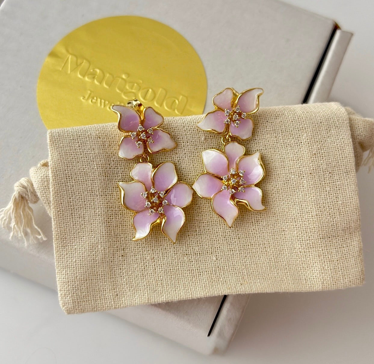Sakura earrings