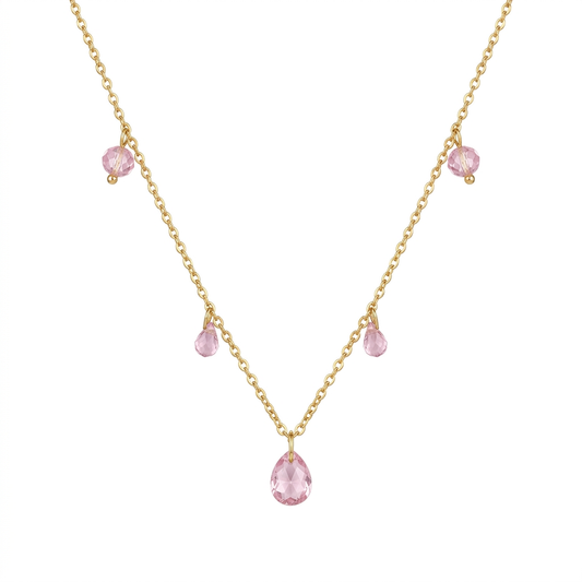 Rose dew necklace