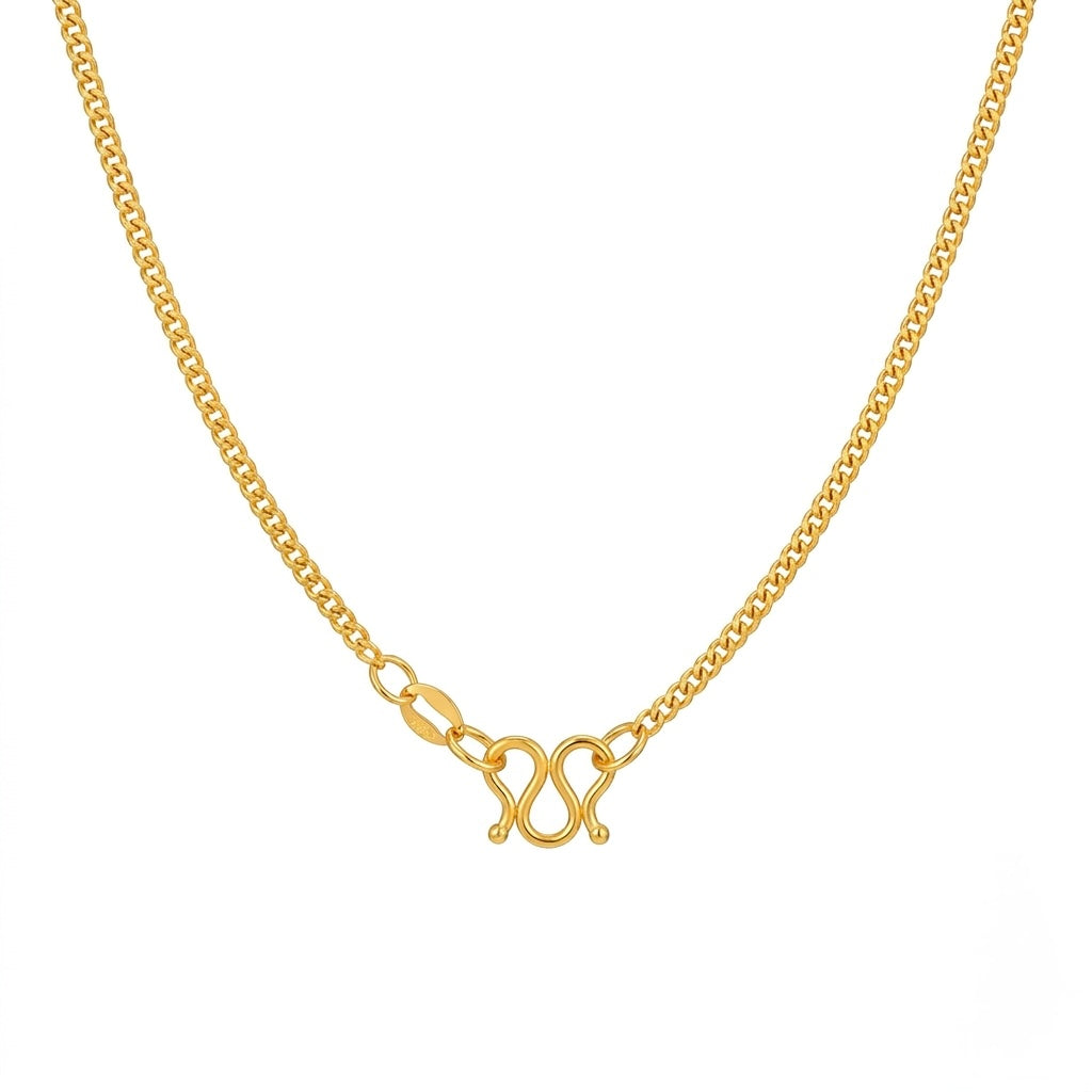 Ibiza minimalist chain necklace