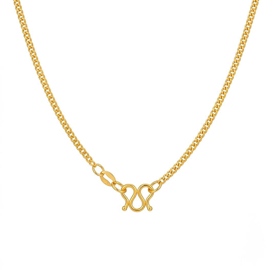 Ibiza minimalist chain necklace