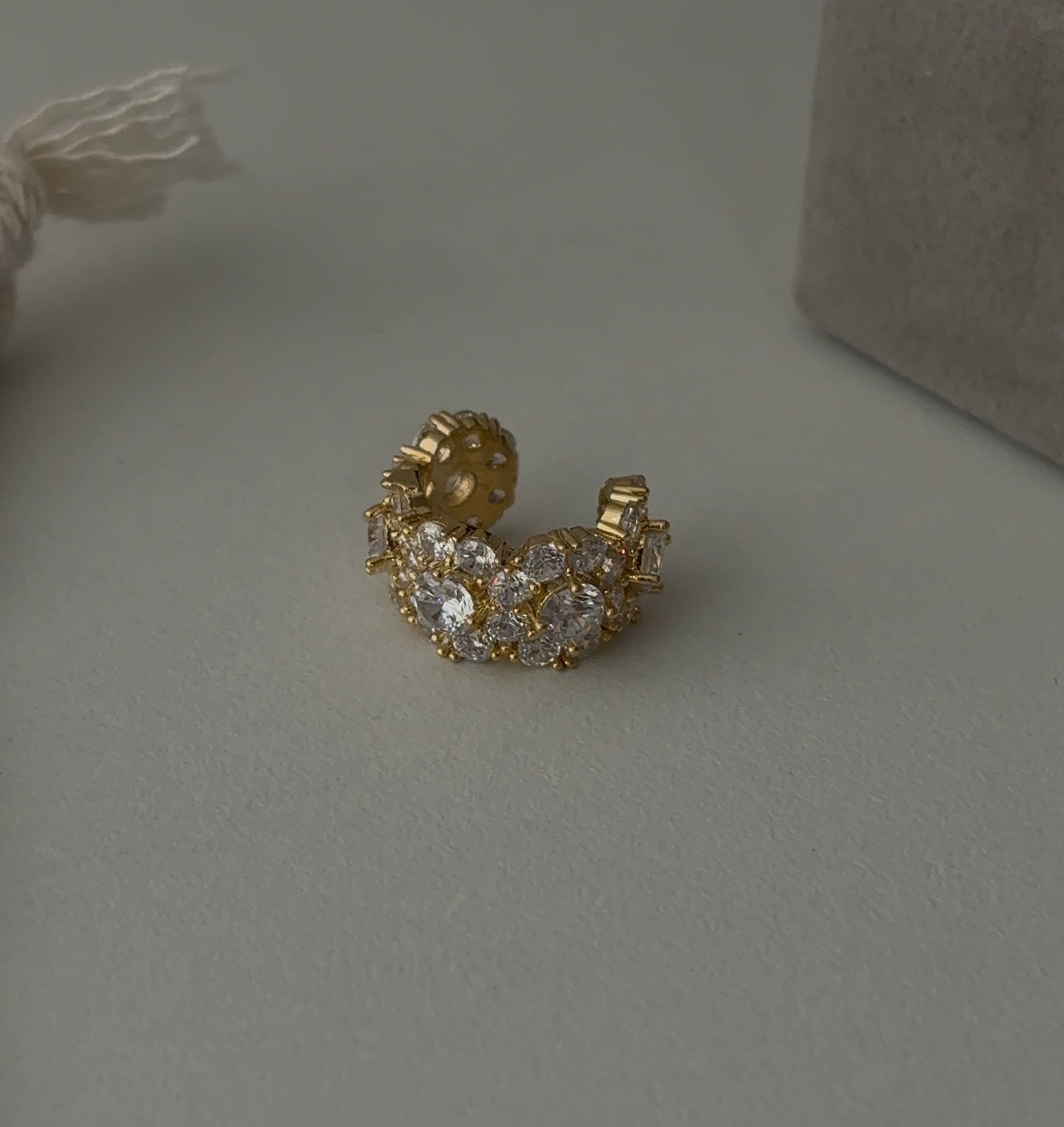 Midnight glam earcuff