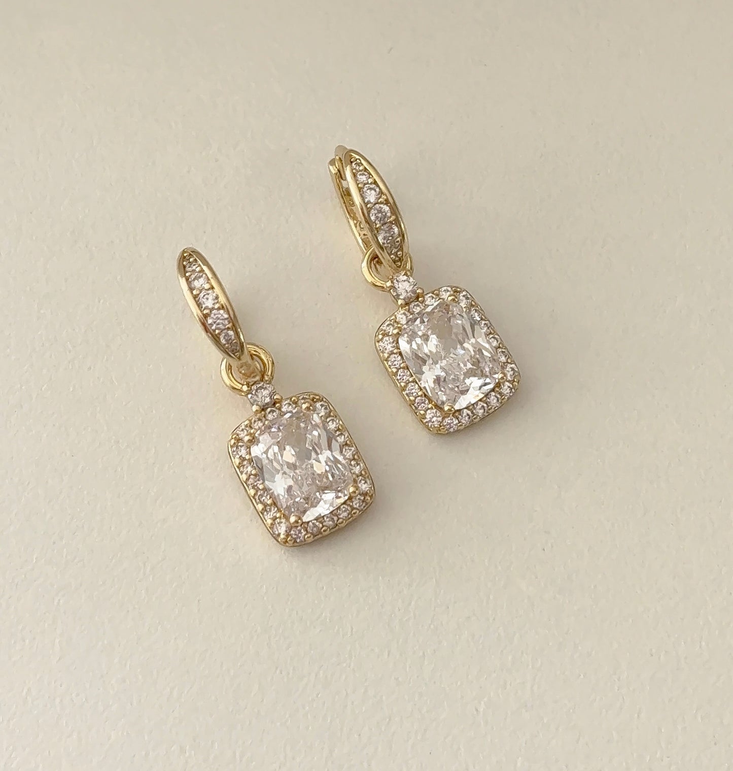 Snow princess earrings