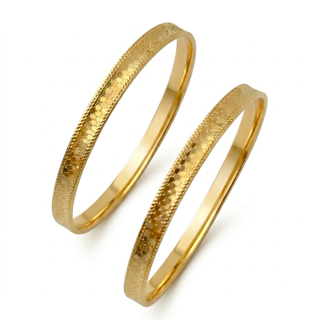 Stardust bangles set of two