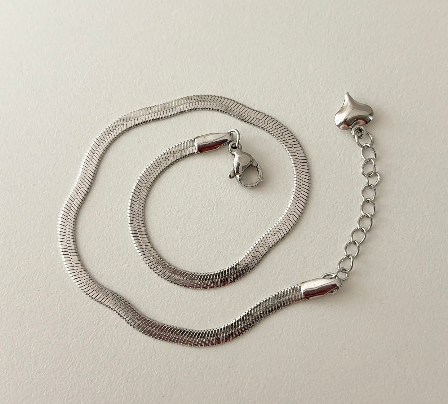 Snake chain anklet