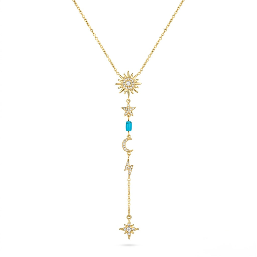 Cosmic Drop Necklace