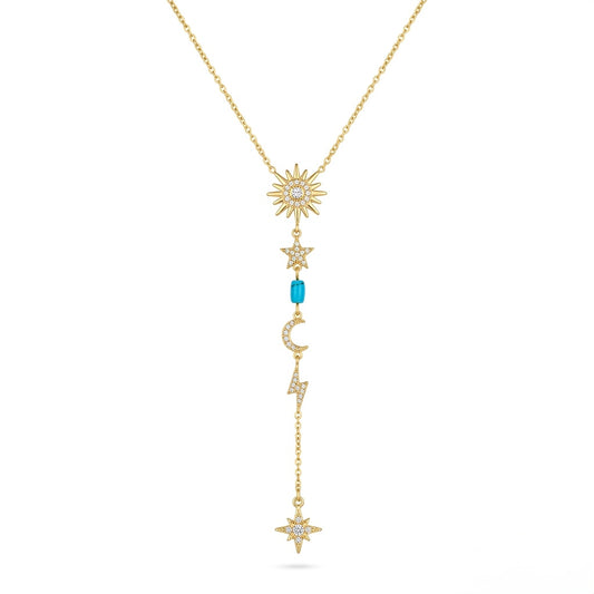 Cosmic Drop Necklace