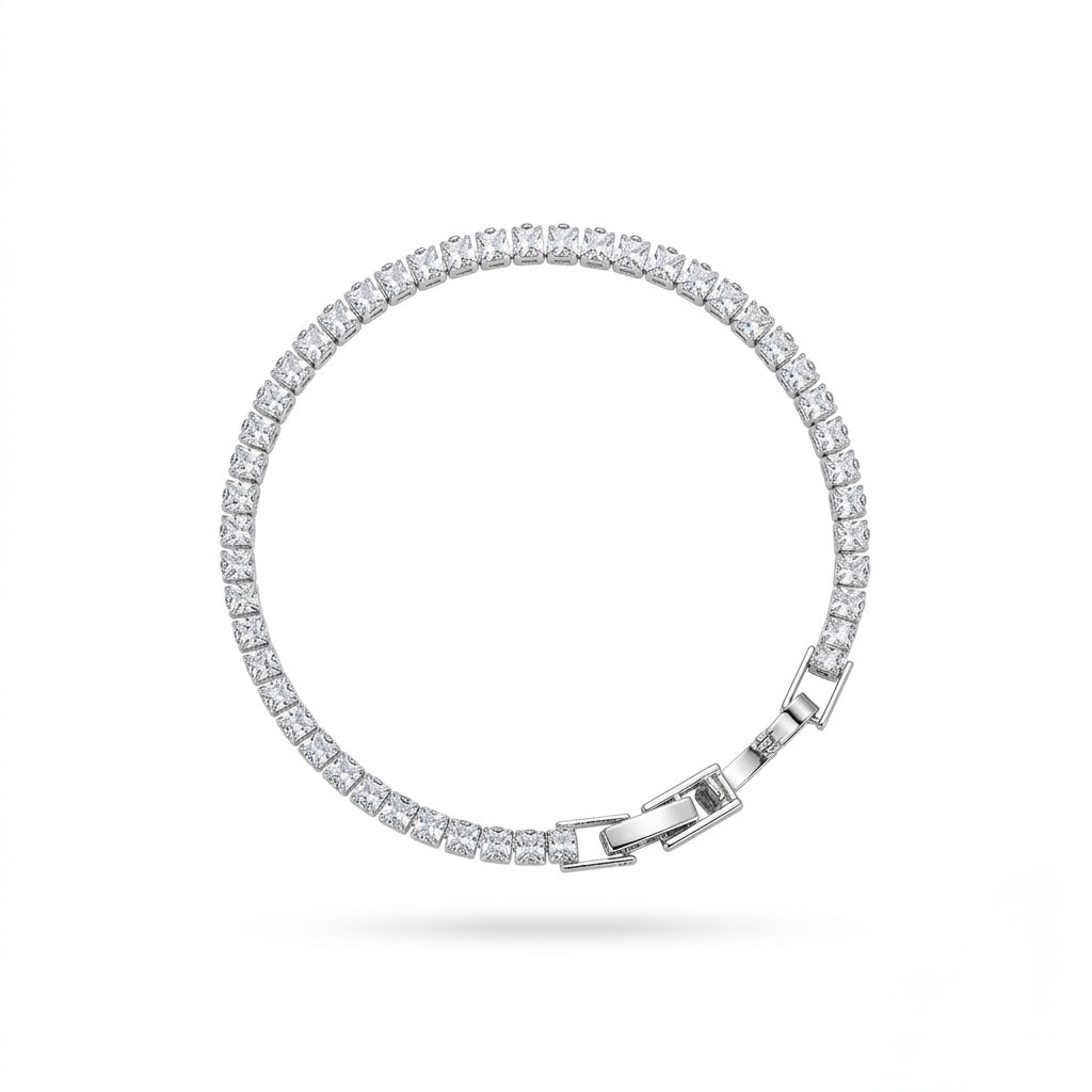 Classic tennis bracelet