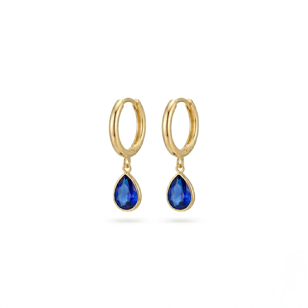 Deep sea huggies earrings